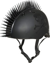 Krash Jolly Roger Youth Bike Helmet 8+(54-58cm) - Black (Used) - $8.54