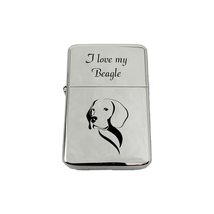 Lighter I Love My Beagle Chrome - £15.39 GBP
