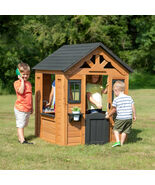 Backyard Discovery Sweetwater Cedar Playhouse with Kitchen, Indoor/Outdoor - $199.20