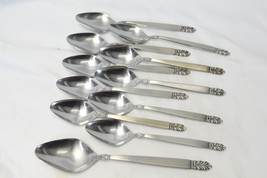 International Deluxe Norse Oval Soup Spoons and Serving Spoon Lot of 11 - $58.79