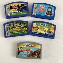 Leap Frog Game Cartridge Lot Leapster Thomas Batman Madagascar Go Diego ... - $24.70