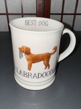 Labradoodle Best Dog Lover Coffee Tea Cup Mug Julianna Swaney Fringe Studio Pup  - £5.53 GBP