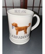 Labradoodle Best Dog Lover Coffee Tea Cup Mug Julianna Swaney Fringe Stu... - £5.47 GBP