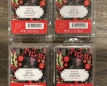 NEW HOLIDAY APPLE WREATH 2.5 OZ WAX MELTS - LOT OF 4 PACKAGES - $15.73
