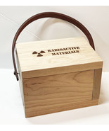 Images SI Inc. Lead Lined Wood Box - Radioactive Materials Storage - $99.95