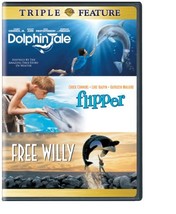 Dolphin Tale/Flipper/Free Willy Triple Feature - Video Vid NTSC Region 1 - £9.88 GBP