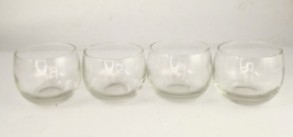 4 Vintage Roly Poly Whiskey  Glasses, Rat Pack Era, Mid Century Modern c.1950s - £20.92 GBP