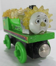 Ice Percy Thomas &amp; Friends Wooden Railway Train 2003 Gullane Snow Magnetic - £9.55 GBP