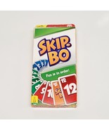 Mattel Games 2011 Skip-Bo Card Game Sealed Cards Fully Complete New In Box - $21.08 CAD