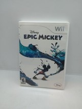 Disney Epic Mickey (LNintendo Wii 2010 Complete CIB With Manual Clean ✨ - £3.10 GBP