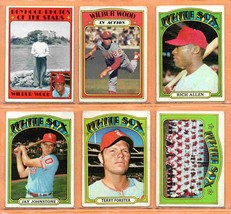 1972 Topps Chicago White Sox Team Lot 26 Rich Allen Wilbur Wood Terry Forster RC - £17.28 GBP