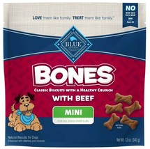 Blue Buffalo Classic Bone Biscuits with Beef Mini - $41.24
