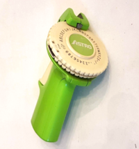 Astro Label Maker Neon Green VTG Compact Office Supply Name Tag Letters Numbers - £10.01 GBP