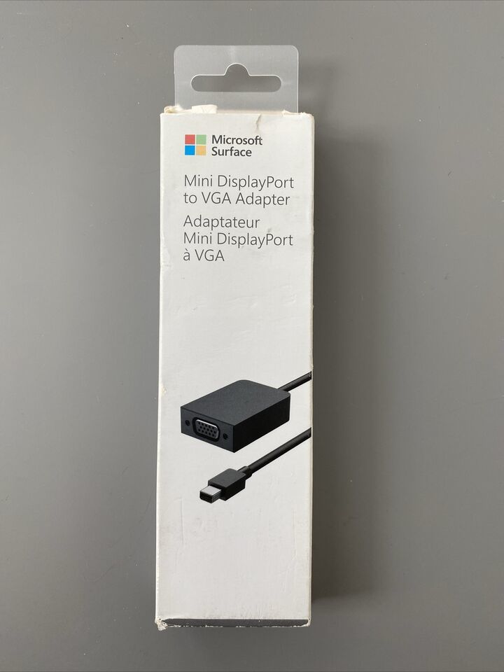 Microsoft Surface - Mini Display Port to VGA Adapter - 1820-EJP-00001 - £7.75 GBP