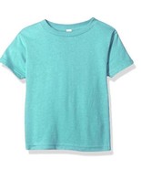 Clementine Apparel Baby Little Girls&#39; Short-Sleeve Basic T-Shirt Light G... - £6.22 GBP
