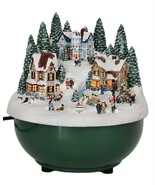 Bradford Exchange Thomas Kinkade Illuminated Christmas Music Tabletop De... - $916.01 MXN