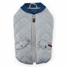 Reddy PrimaLoft Insulated Grey Quilted Dog Vest, Large. By Reddy - £35.93 GBP