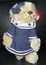 Vintage Ty 1993 Attic Treasures BREEZY Sailor Girl 8&quot; Jointed Bear Plush MWMT - £7.98 GBP