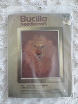 BUCILLA Needlecraft &quot;LEO&quot; Stamped EMBROIDERY KIT #3465 - 20&quot; x 24&quot; - $11.88