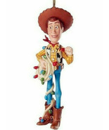 Lenox Disney Toy Story Woody Christmas Cowboy Ornament Wrapped in Lights... - £42.28 GBP