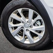 Fits 2019-2021 Hyundai Tucson # 7709-GB 17&quot; Gloss Black Wheel Skin One Pc Only - £27.52 GBP
