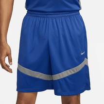Nike Mens 8&quot; Dri-Fit Icon Basketball Shorts - BLUE &amp; GRAY - XXL - NWOT - $432.46 MXN