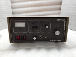 SONICS &amp; MATERIALS VIBRA CELL ULTRASONIC HOMOGENIZER MODEL VC600 - UNTESTED - £114.48 GBP