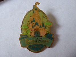 Disney Trading Pins 771 EuroDisney Castle 4-12-92 - £9.87 GBP