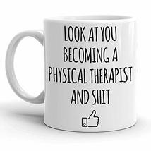 Look At You Becoming A Physical Therapist Mug, PTA Graduation Gifts, Future Phys - £12.02 GBP