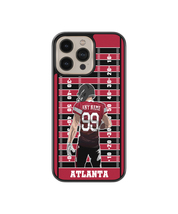 Personalized Atlanta Name and Number with Stadium iPhone, Samsung Phone Case - £19.91 GBP