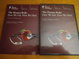 The Human Body: How We Fail, How We Heal DVD &amp; Guidebook; The Great Courses - $14.84