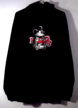 Disney Hoodie Long Sleeve Sweatshirt Black Size 2XL Pouch Pocket Mickey ... - $19.67