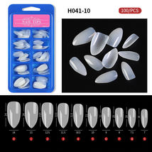100Pcs HalfFull Cover Nails Artificial False Nail Tips Model #10 - $5.29