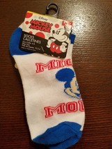 Disney Mickey Mouse Toddler Boy  Socks Shoe Size 6-8 Nwt - £2.17 GBP