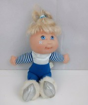 Vintage 1995 Mattel Cabbage Patch Kids Snow Angel 8&quot; Plush Mini Doll - £15.33 GBP