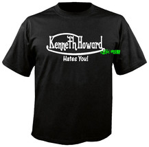 Kenneth Howard Hates You! T Shirt Legendary Pin Striper Hot Rod Biker Artist - £15.72 GBP