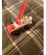 Vintage 1968 Fisher-Price Little People Wooden 720 Fire Engine Fire Truck - £9.16 GBP