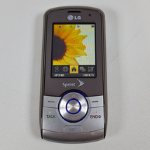 LG LX370 Silver Slide Phone (Sprint) - £21.32 GBP