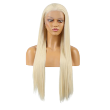 18&quot; Frontal Lace Blonde Long Straight Wig - $80.00