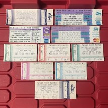 Soft Rock Concert Ticket Stub Lot Of 10 AK Moody Jones Noone Ross Bennet... - £13.73 GBP