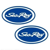 Sea Ray Oval Boat Yacht Decals 2PC Set Vinyl High Quality New Stickers - £23.59 GBP