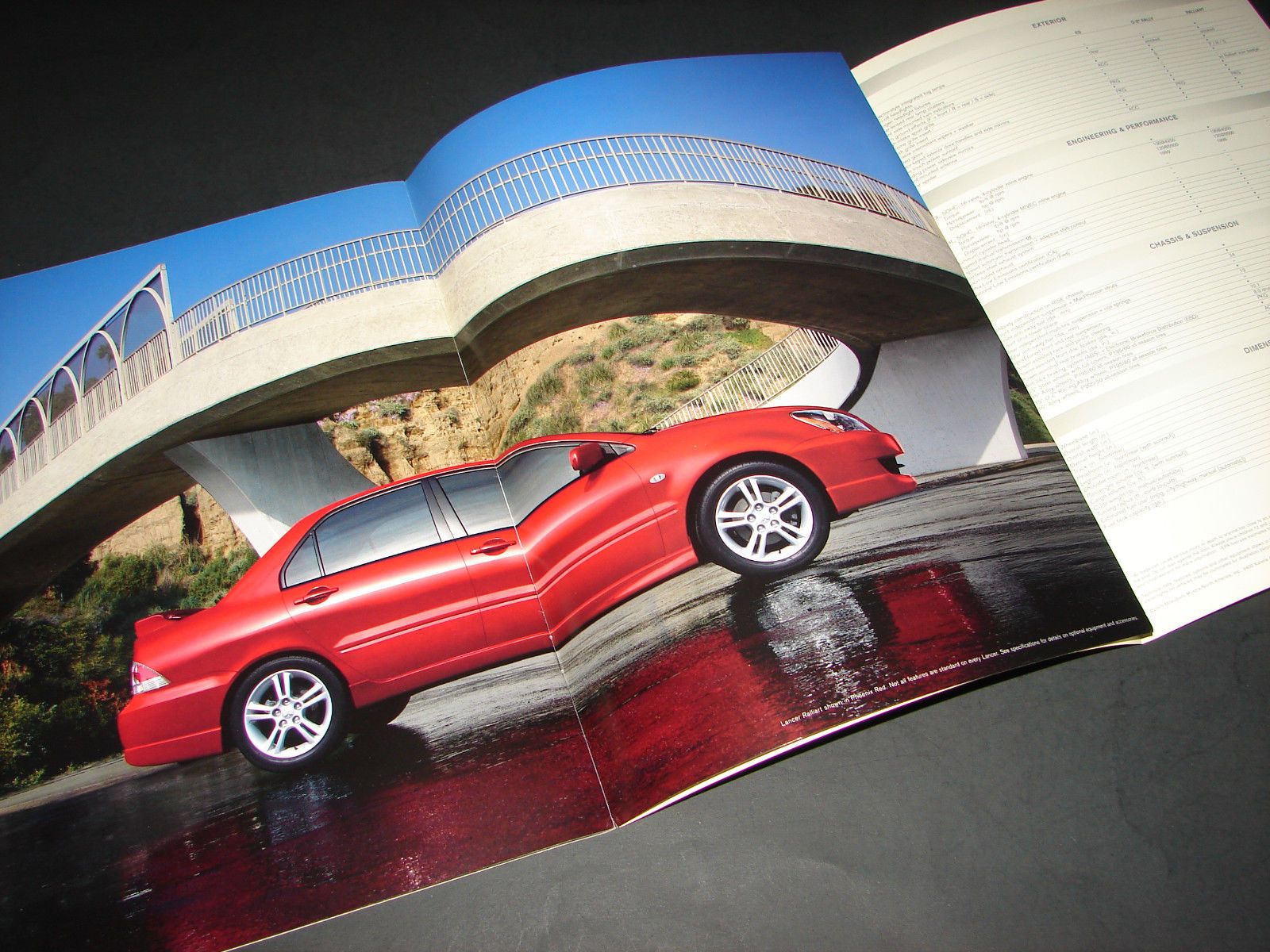 2006 Mitsubishi LANCER Automobile Dealership Brochure car DRIVEN TO THRILL Triad Item image 8