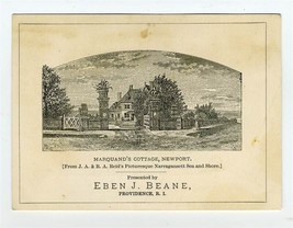 Eben J Beane Boots &amp; Shoes Trade Card Providence Rhode Island 1800&#39;s - £14.78 GBP