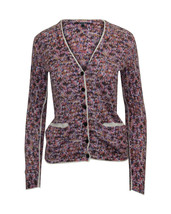 Marc Jacobs Cardigan In Multicolor Cotton Women Pink Xs - £104.70 GBP