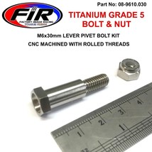 Titanium Front Brake Master Cylinder Pivot Bolt Yz Yzf Kx Kxf Cr Crf Trx - £15.64 GBP