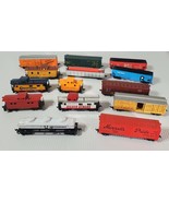 Vintage HO Scale Train Car Lot Of 14 Union Pacific The Rock Chessie Syst... - $69.00