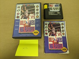 Bulls vs Lakers and the NBA Playoffs Sega Genesis Complete in Box - £4.71 GBP