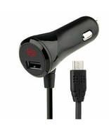 Car Charger Micro USB Micro USB-A Charging Android Samsung Galaxy Cell P... - £5.53 GBP