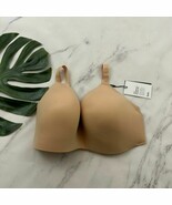Knix Wing Woman T-Shirt Bra Size 6++ New Nude Beige Warm Sand Wire Free - $50.08 CAD