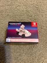 McDonald’s 2024 Mario Kart 8 Deluxe Princess Peach Pink Gold Kart Happy Meal Toy - £7.53 GBP